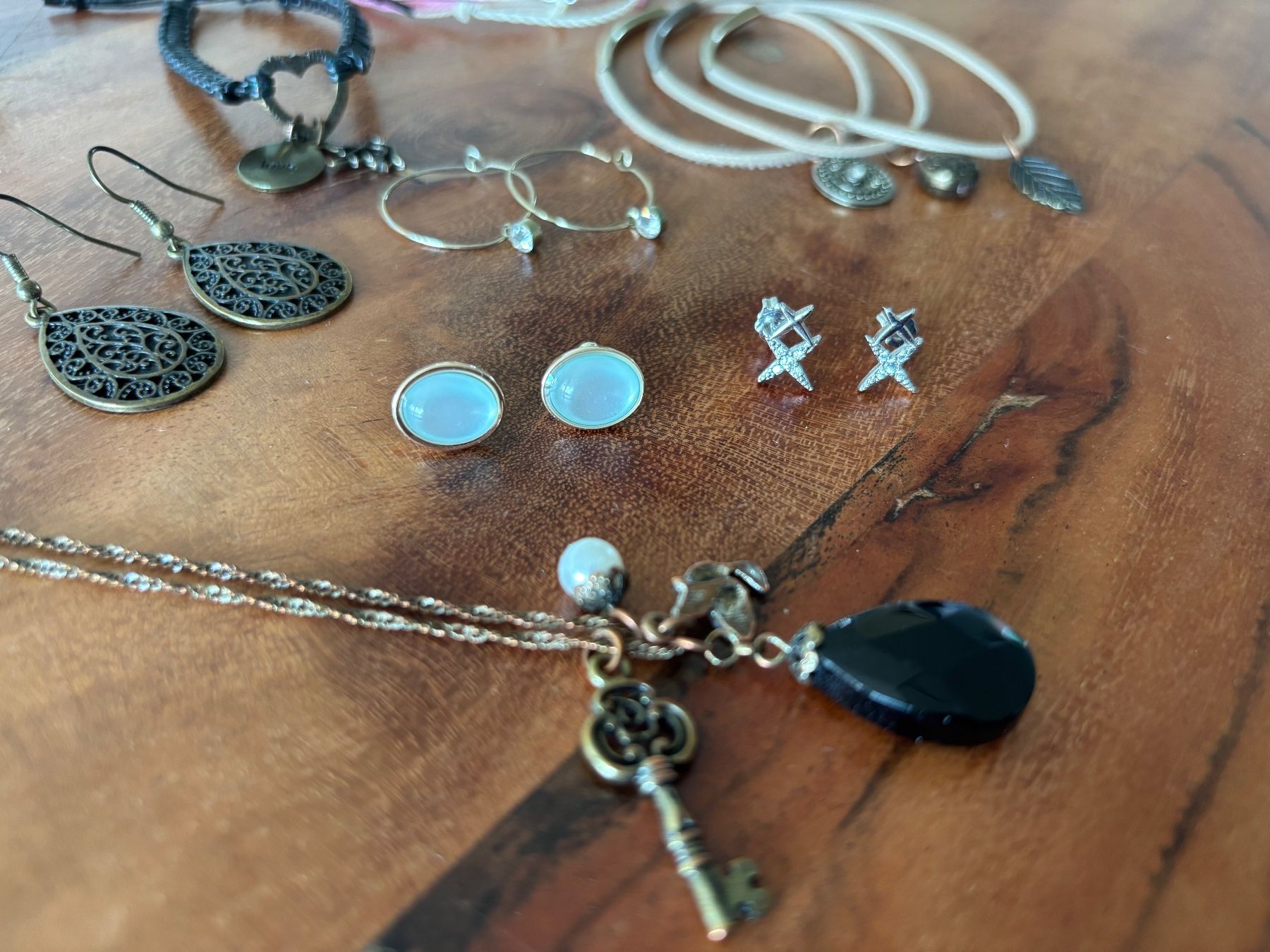 Orecchini pendenti & Orecchini a lobo: Schmuck-Set, Modeschmuck – Usato da Glattpark(Opfikon) venduto da Mrs.R0bins0n 3