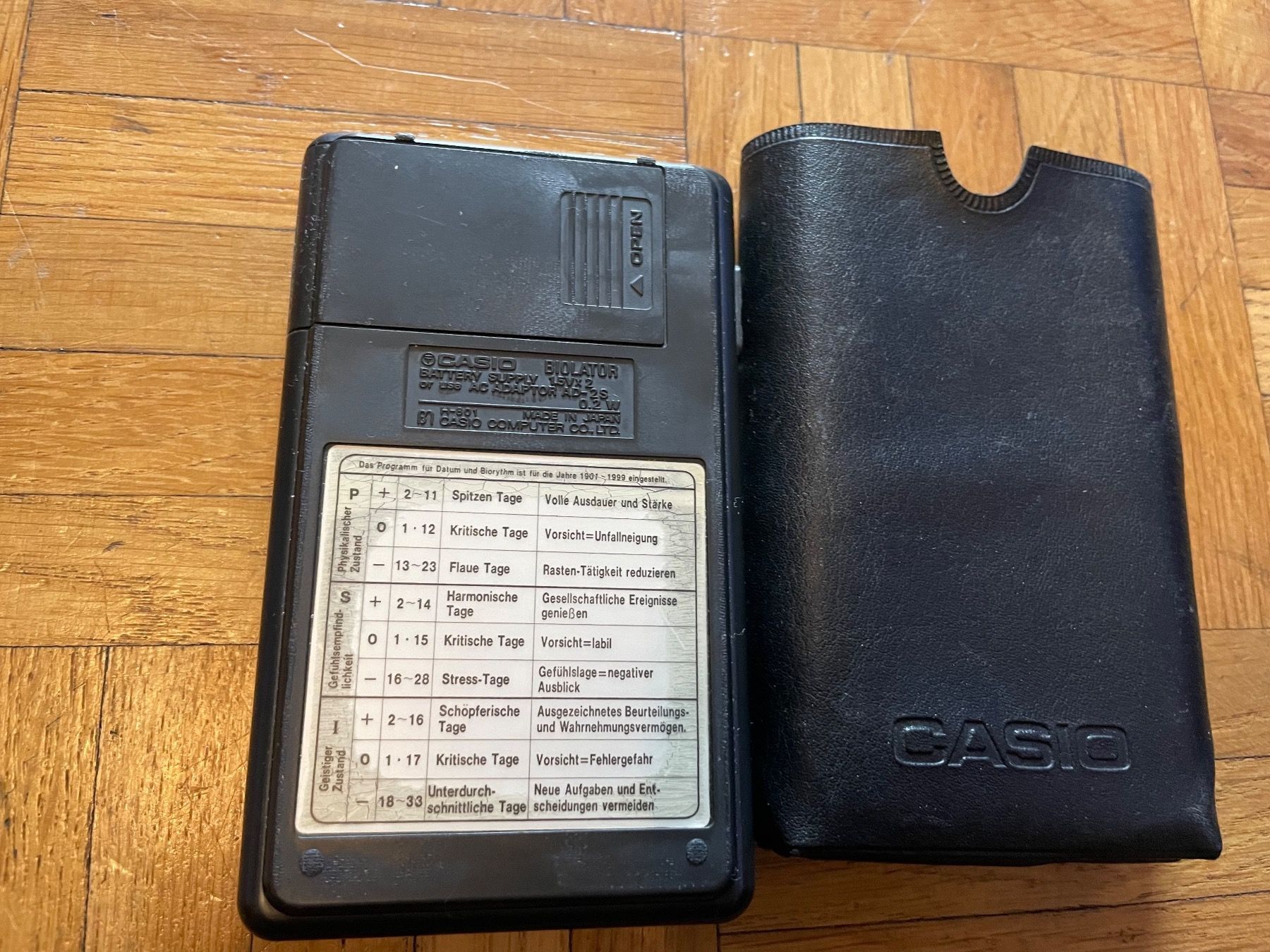 Casio Calcolatrici tascabili: Casio Biolator Vintage Taschenrechner – Usato da Zürich venduto da beli_30 3