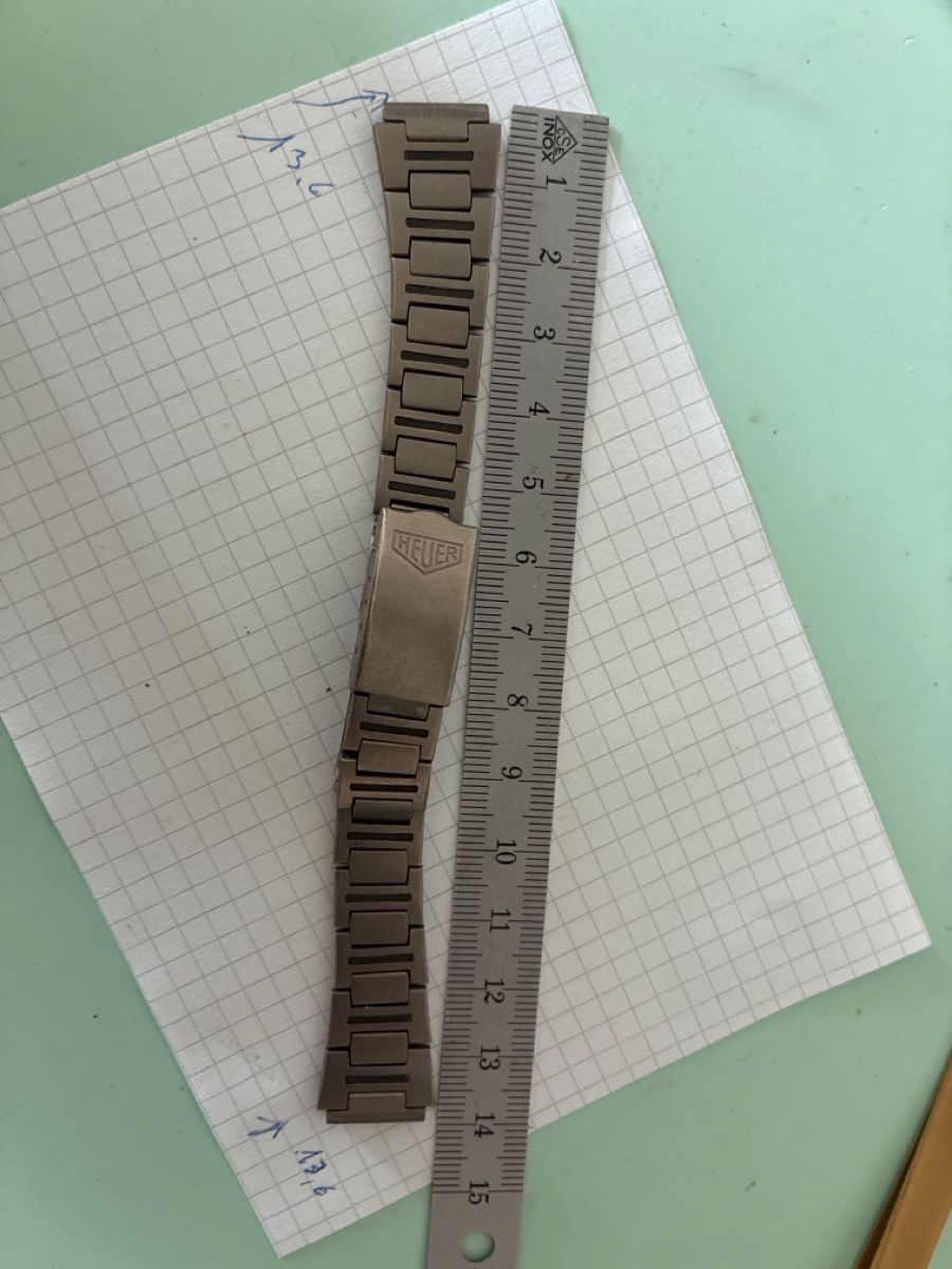 Armbänder & -reifen: Heuer titanium 13,5 mm – Gebraucht aus Biel/Bienne von moscherinos