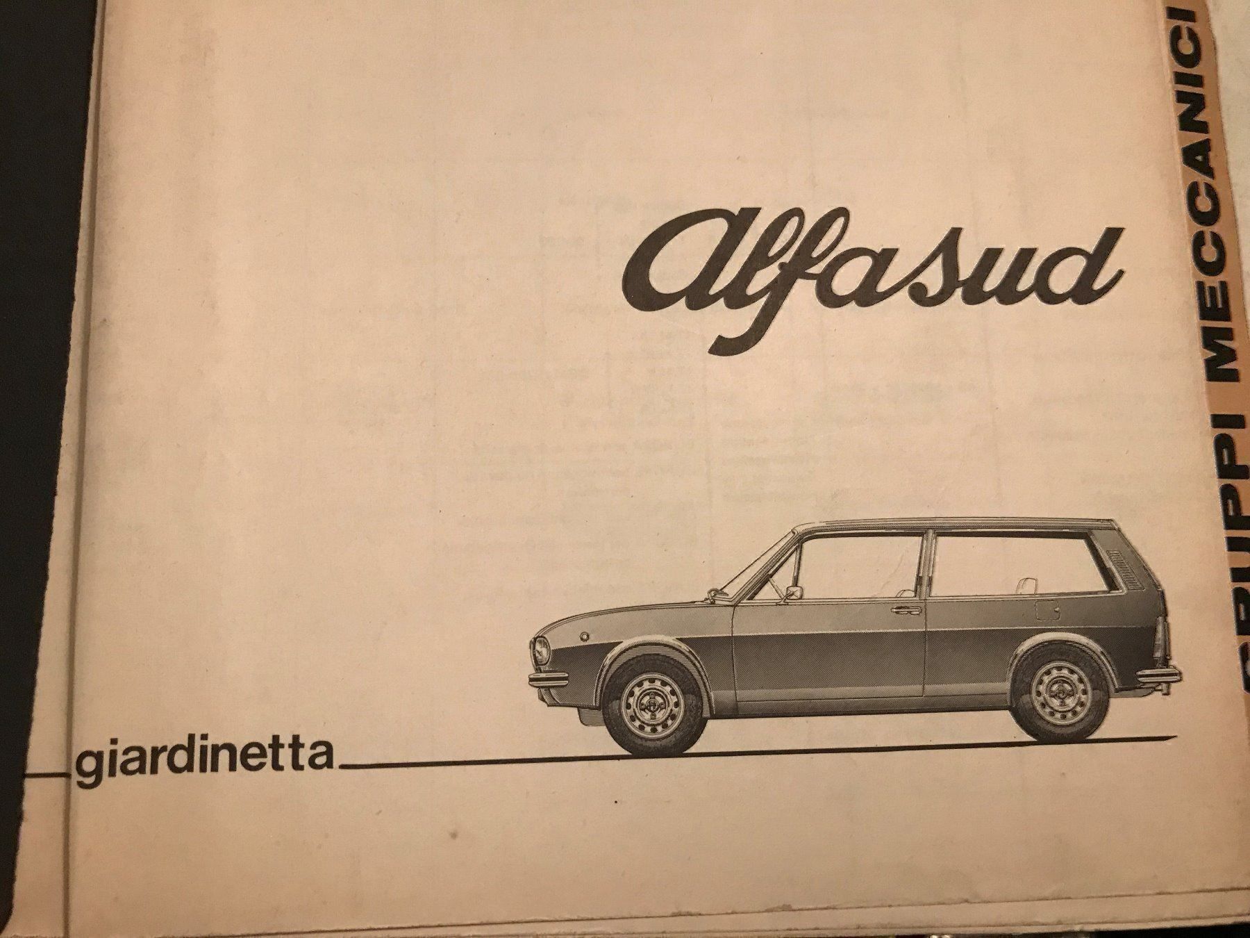 Bücher: Alfa Romeo Ersatzteilkatalog Giardinetta – Gebraucht aus Speicherschwendi von Supersport