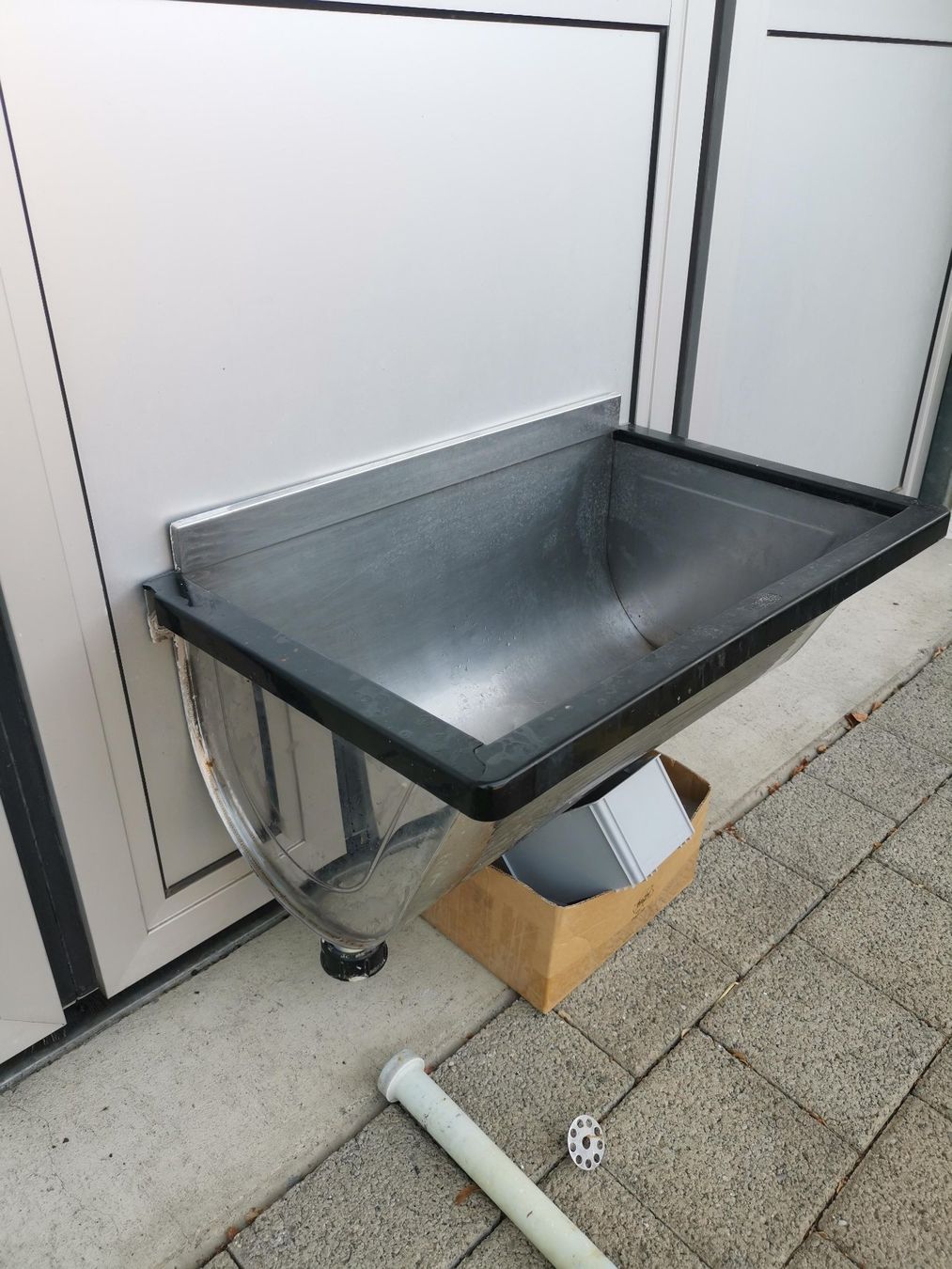 Lavabi & lavandini: Waschtrog Edelstahl Waschküche – Usato da Walchwil venduto da fmh95 1