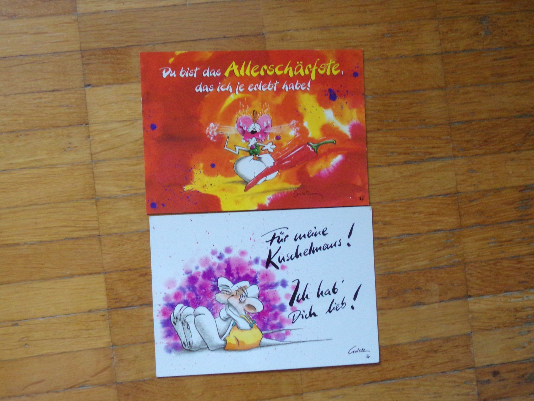 Cartes postales: Diddl Postkarten   2 Stück    Set O54 – D'occasion à Winterthur par Jessi_di
