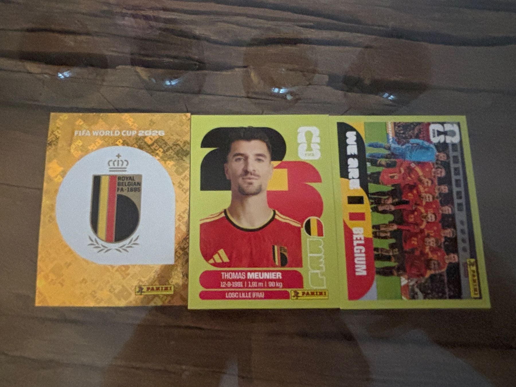 Panini Carte collezionabili: Panini BEL 3 Stk – Nuovo (secondo la descrizione) da Spiez venduto da inf_l9c6