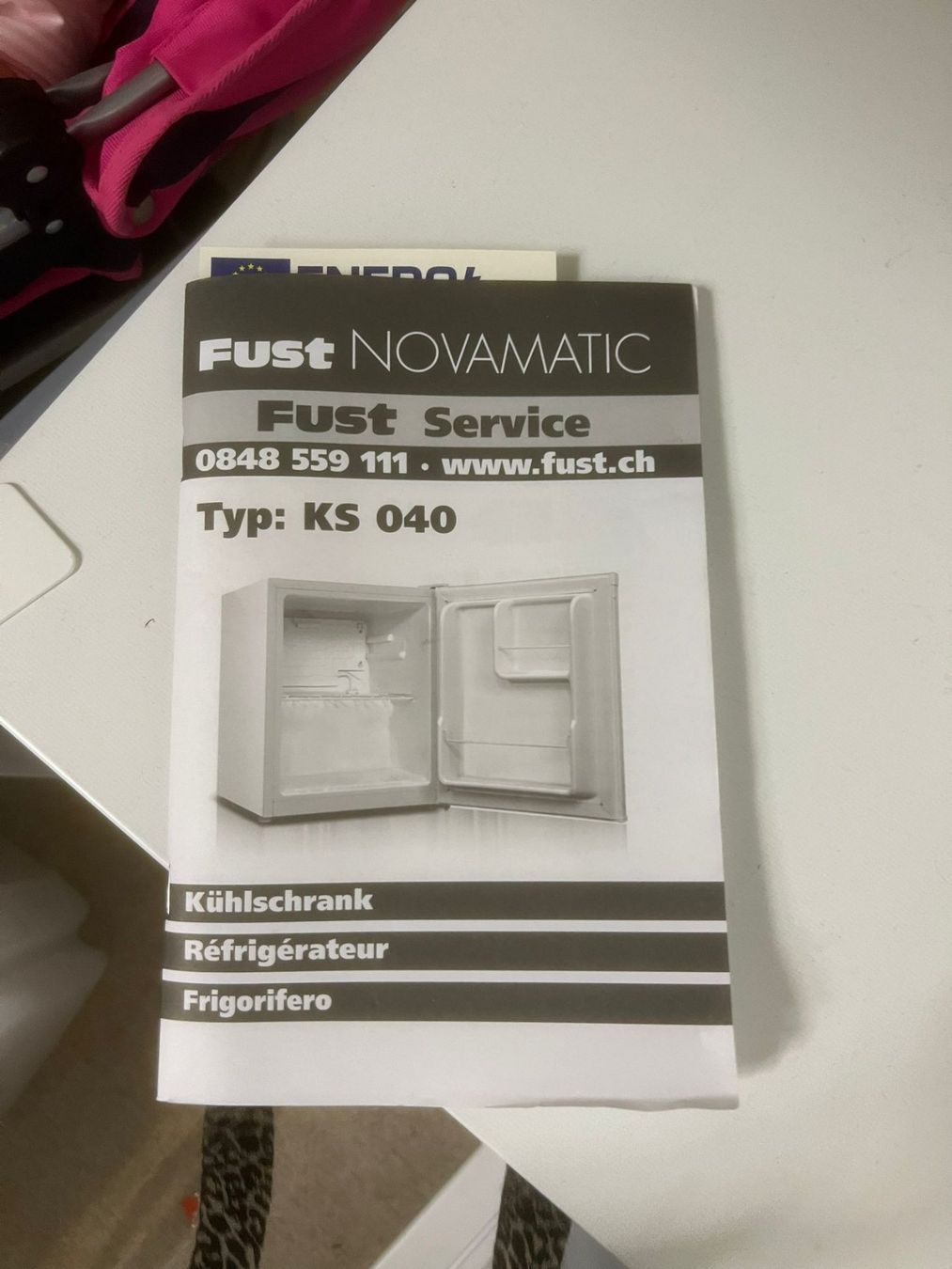 FUST Novamatic KS 40 Mini Kühlschrank, neuwertig, kaum gebr. (Gebraucht ...