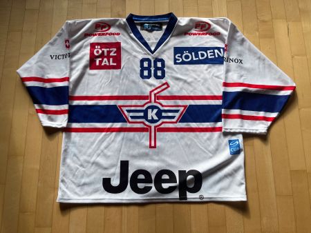 EHC Kloten Gameworn Cup Trikot Jersey 2016/17