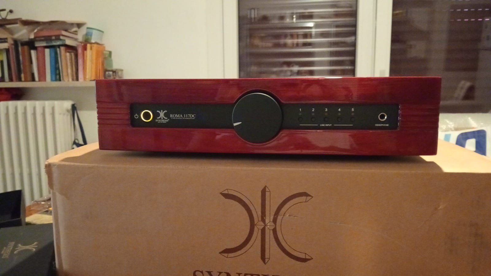 Verstärker: Preamplifier Synthesis Audio 117 DC – Neu und originalverpackt aus St-Cergue von per_6cx5 8
