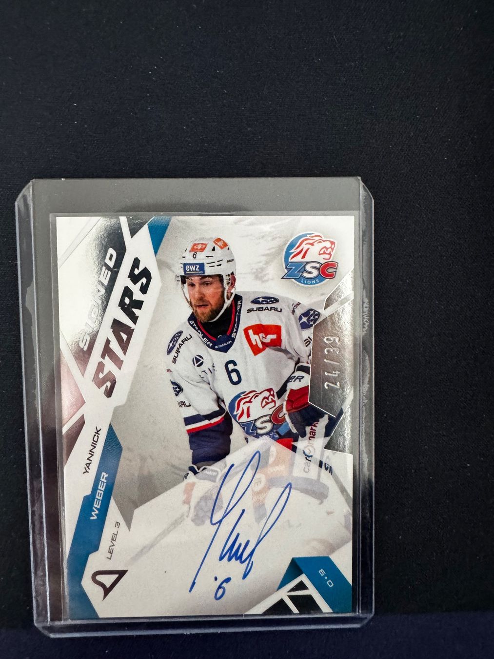 Sportzoo Carte collezionabili: Sportzoo Signed Stars Weber /39 – Usato da Estavayer-le-Lac venduto da fav_7cfn