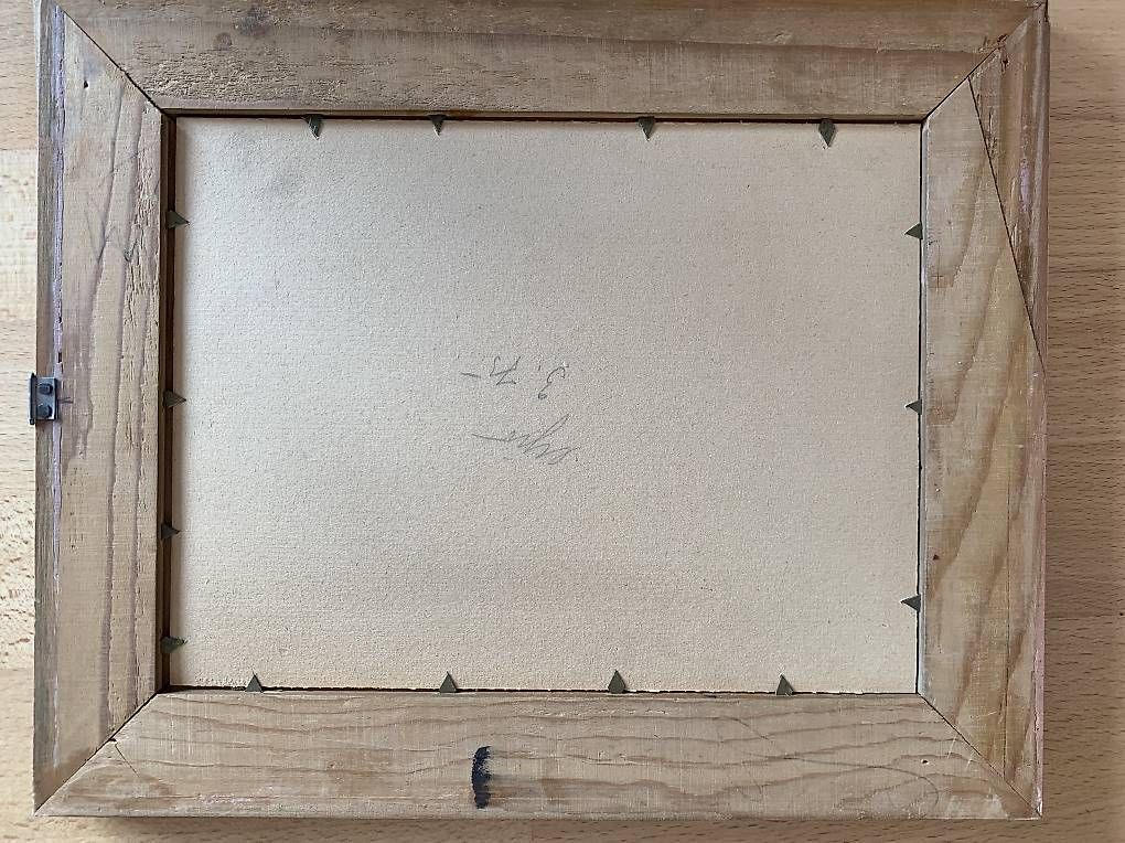 Gemälde: Vintage Ölgemälde auf Holz – Gebraucht aus Muri AG von cag733 2