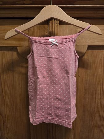 Unterhemd / Trägershirt von naturaline Gr. 98 / 104