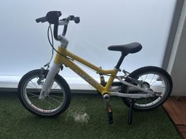 Woom 2 Kindervelo 14'' gelb
