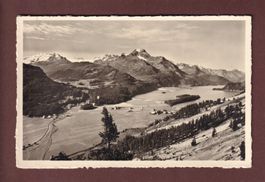 SILS - Blick auf Silser-See - 1952