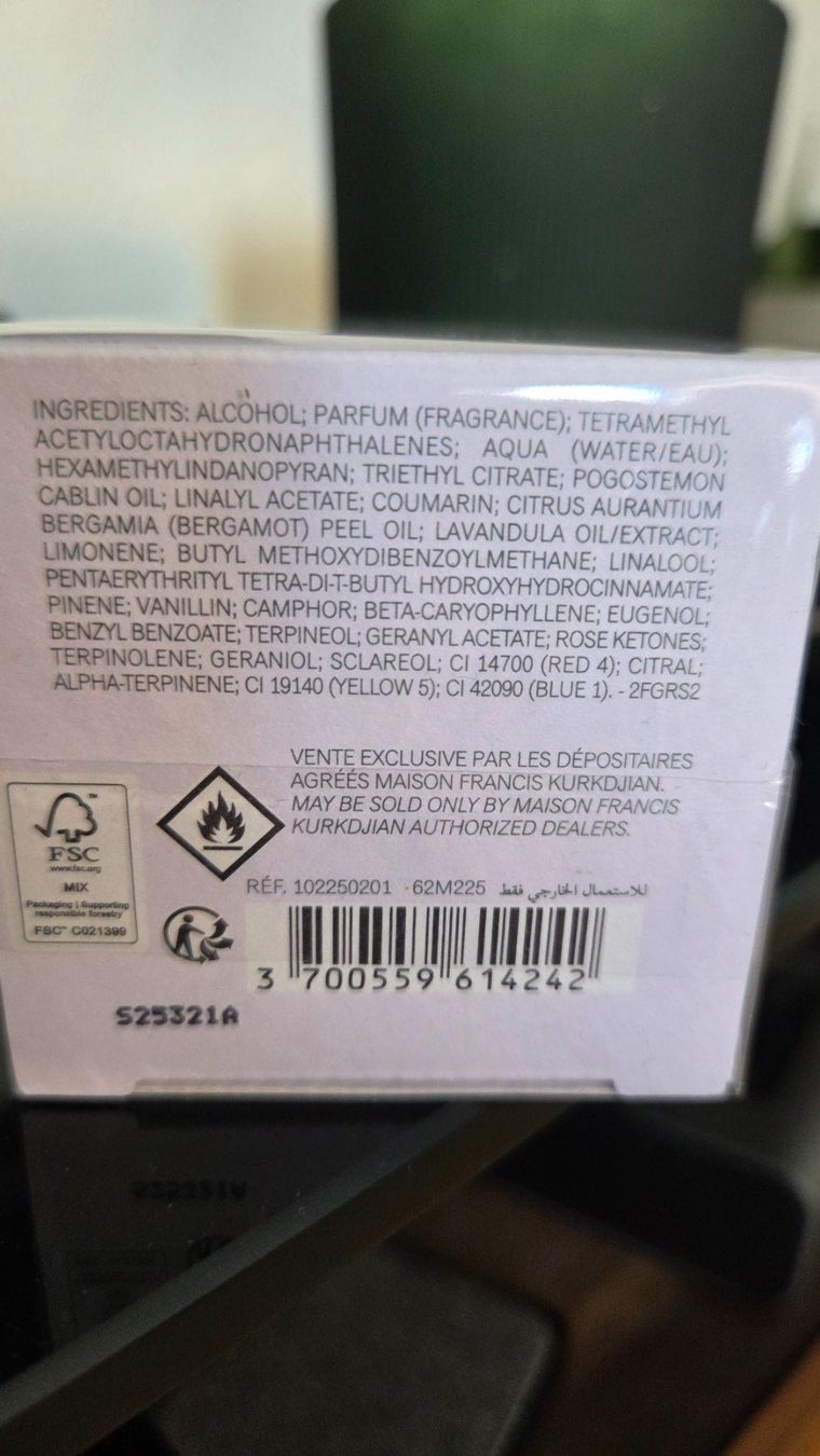 Kurkdjian Parfum & Eau de Toilette: Grand Soir MFK 70 ml – Neu und originalverpackt aus Glattpark(Opfikon) von Luxury_Beauty_ZH 1