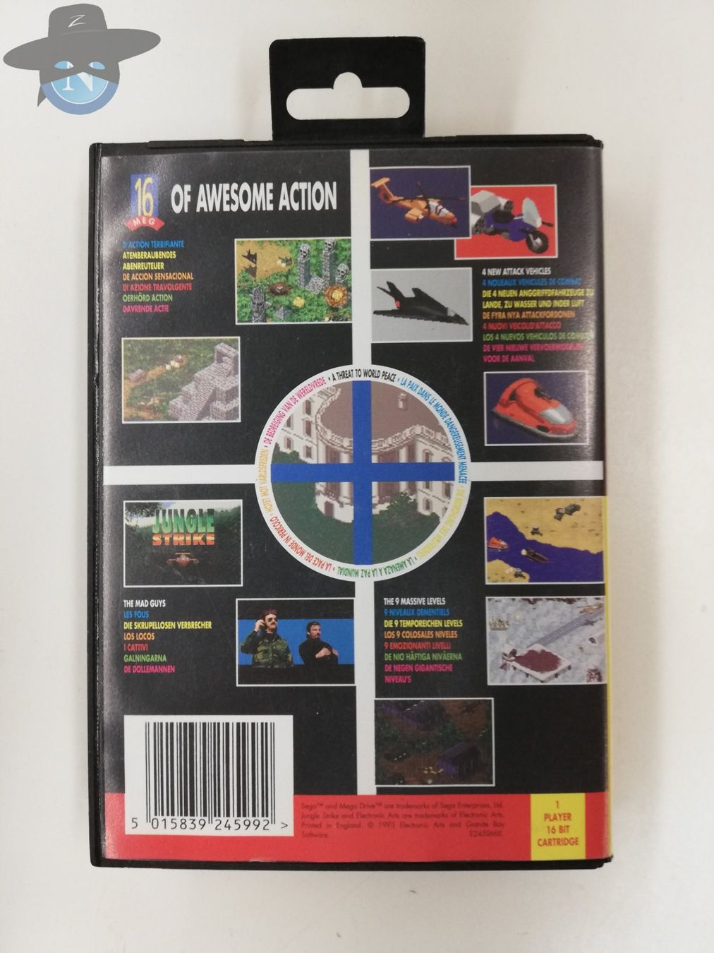 Sega Jeux: Jungle Strike / Sega Mega Drive MD – D'occasion à St. Gallen par zorro_dc 1