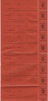Frs. 37.50 Fiskalmarke von BASEL STADT im 10er Bogen