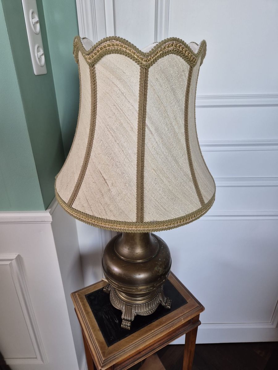 Lampade: Lampe ancienne en bronze19ème siècle – Usato da Tramelan venduto da La_mine_d_art 2