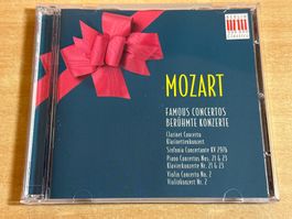 R6 Mozart Famous Concertos Piano 297b Nos 21, 23 Violin 2 CD