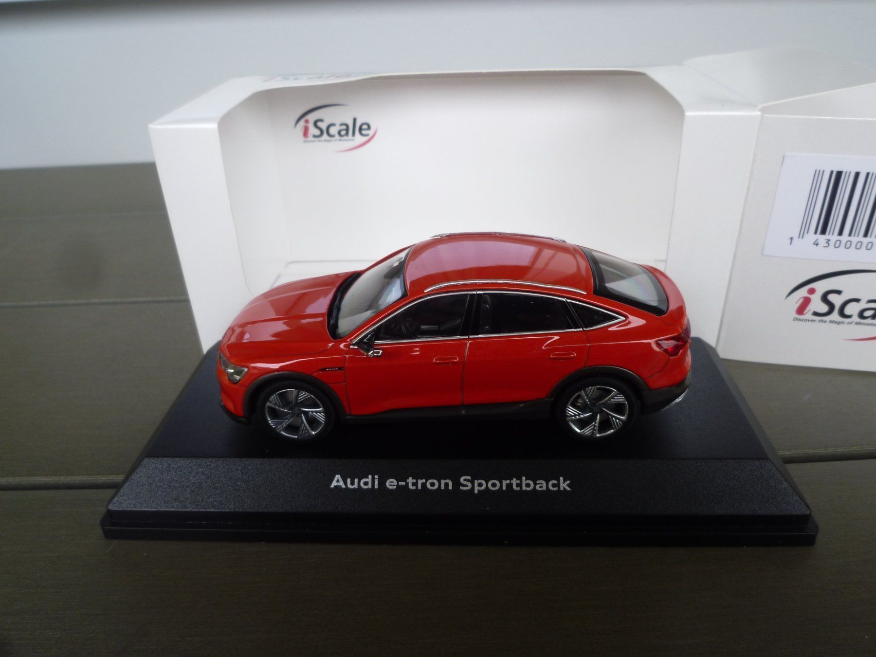 Audi Modellini d'auto: Audi e-tron Sportback – Nuovo e nell'imballaggio originale da Flawil venduto da Imperiosud 1