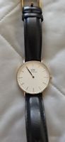 Daniel Wellington Uhr weiss Lederarmband gebraucht
