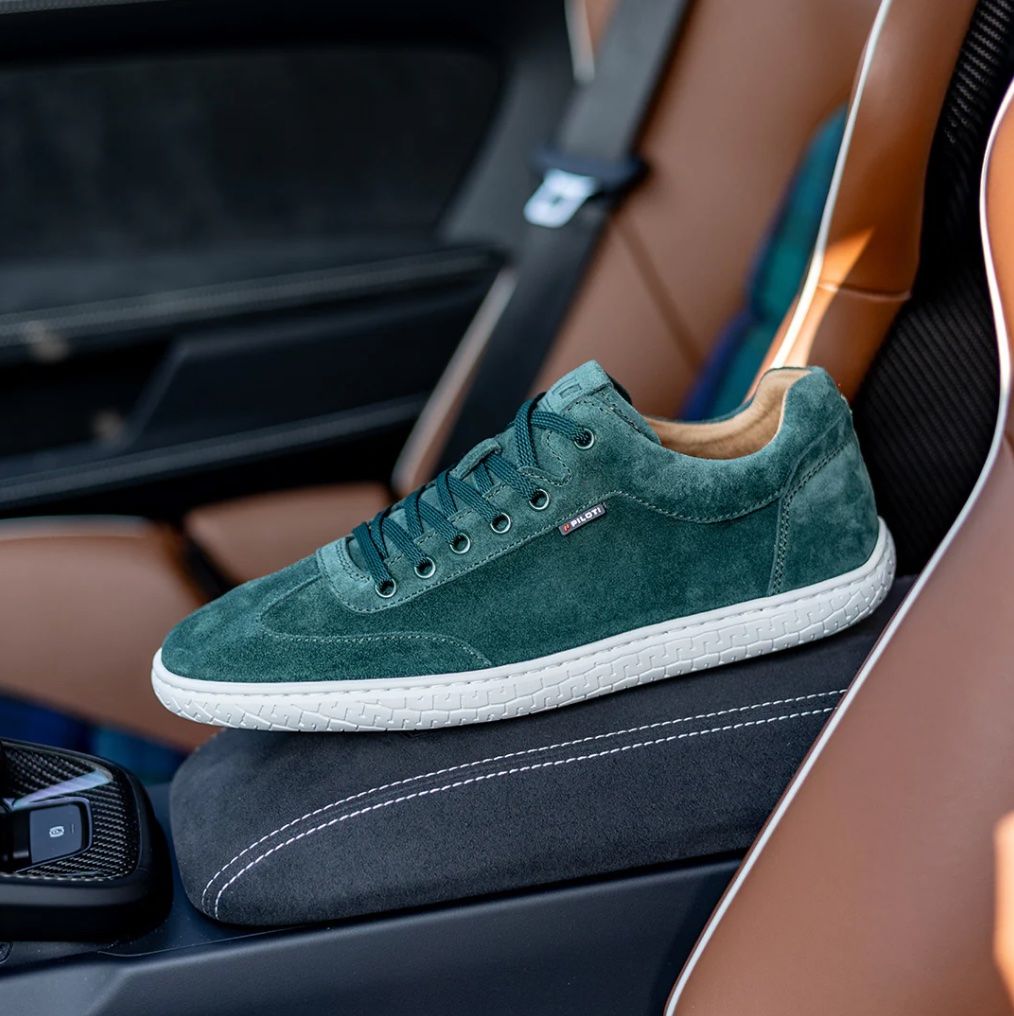 Scarpe da uomo: Piloti Driving Shoes "Shift", Tennesse Pine, US10 – Nuovo e nell'imballaggio originale da Arni AG venduto da CLIMBIM 2