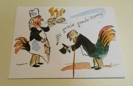 Neue Fundschätze Kunst Röbi Wyss original Zeichnung  Unikat
