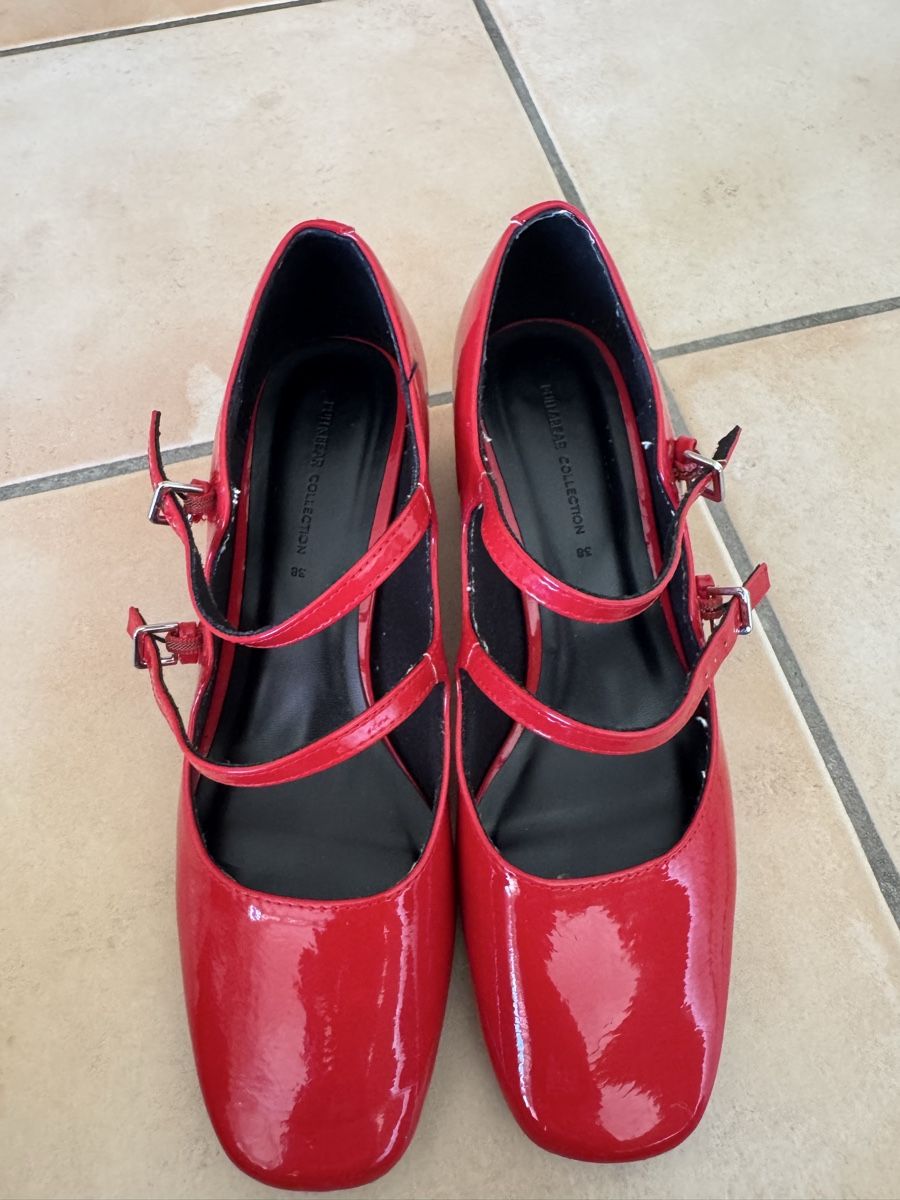 Pull&Bear Scarpe da donna: maryjane rouge taille 38 – Usato da Lonay venduto da nei_79jc 8