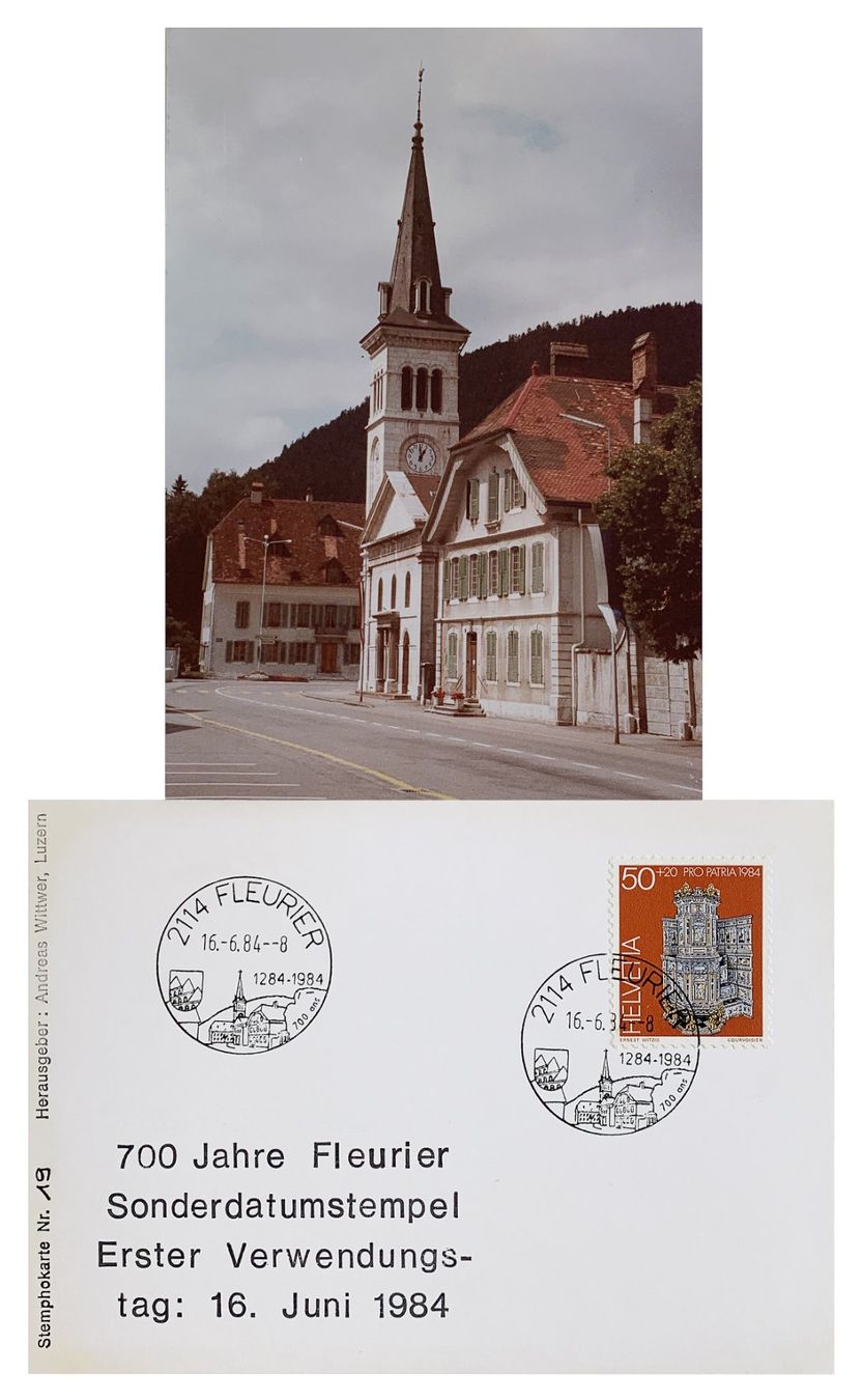 Ansichtskarten: Fleurier Val-de-Travers Neuchâtel Ersttag Sonderstempel Post – Neu (gemäss Beschreibung) aus Bern von AWiBe