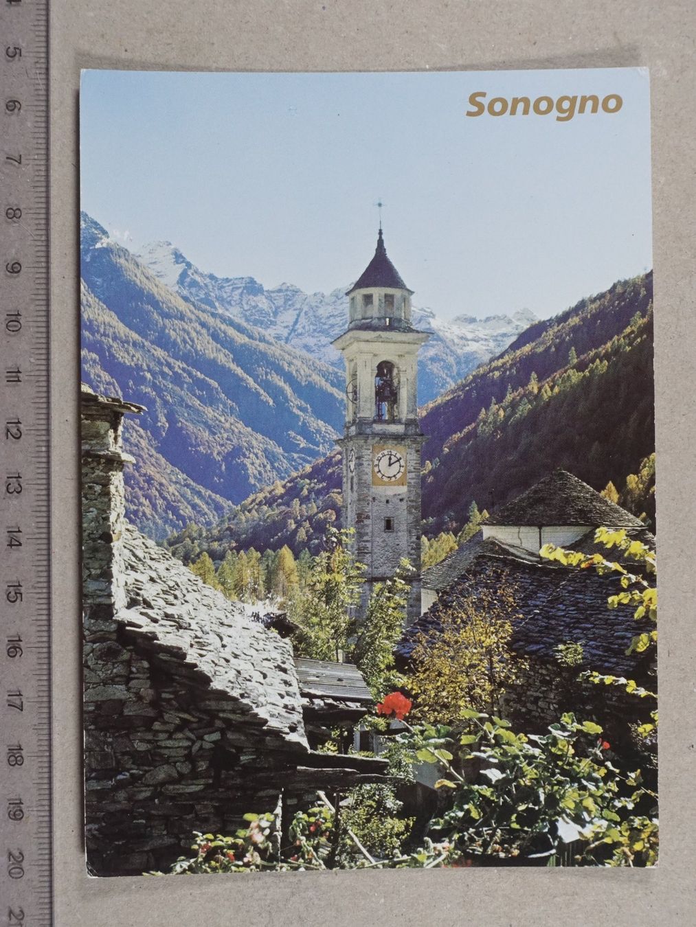 Cartoline postali: Sonogno – Usato da Lenzburg venduto da fh1