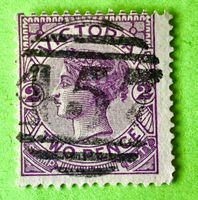 Briefmarken aus Australien Königin Victoria  gestempelt  
