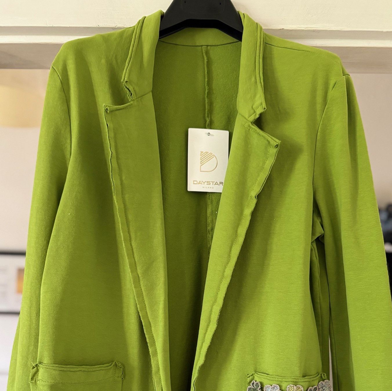 CD 25 Blazer With Belt Lapel Polyester