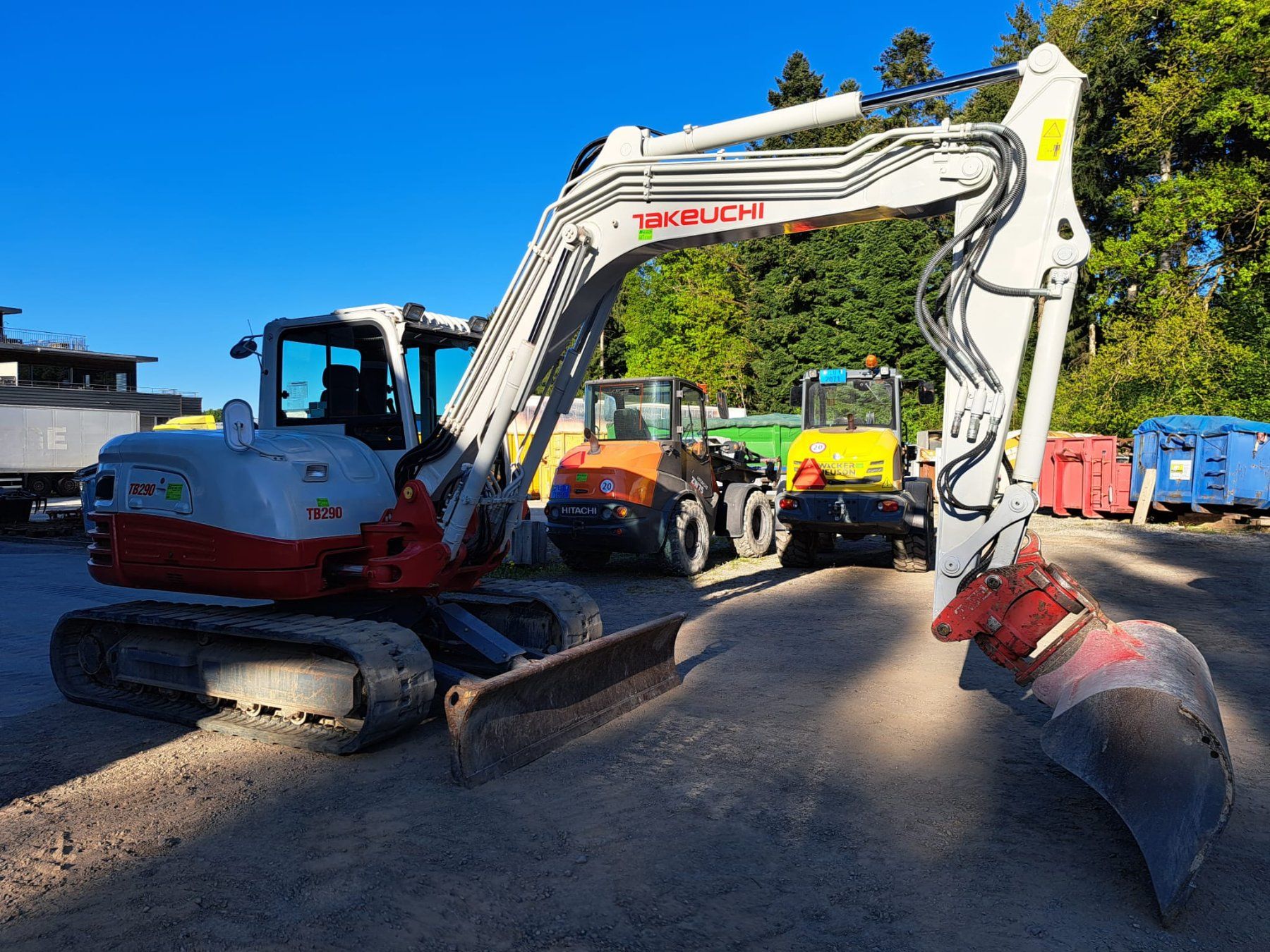 Takeuchi Escavatori: Raupenbagger Takeuchi TB290 – Usato da Rain venduto da Bob1000 2