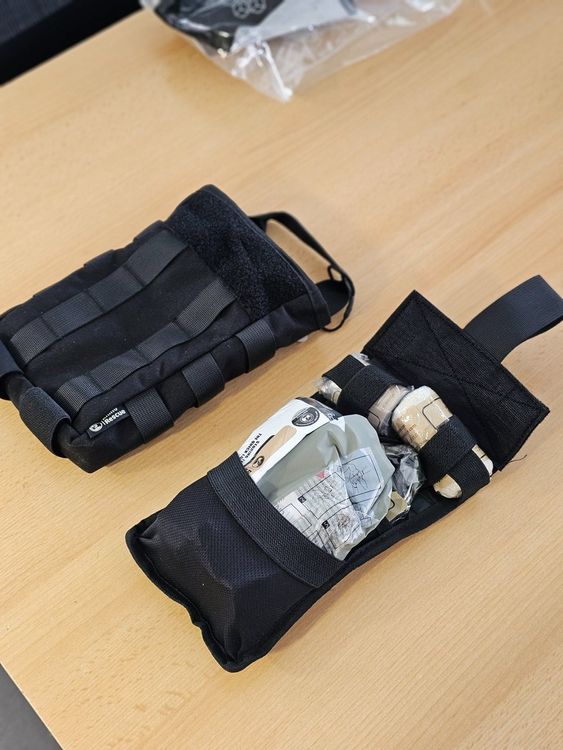 Secuenor Erste-Hilfe-Set 103-teilig – Kompakte Militärtasche Für Auto, Wandern, Arbeit & Sport