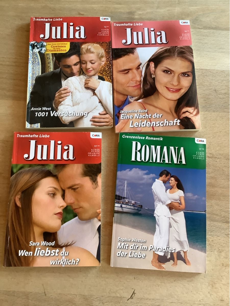 Libri: Baccara / Julia / Romana Romane 8 Stk. gebraucht #1 – Usato da Saas-Balen venduto da kircin 2