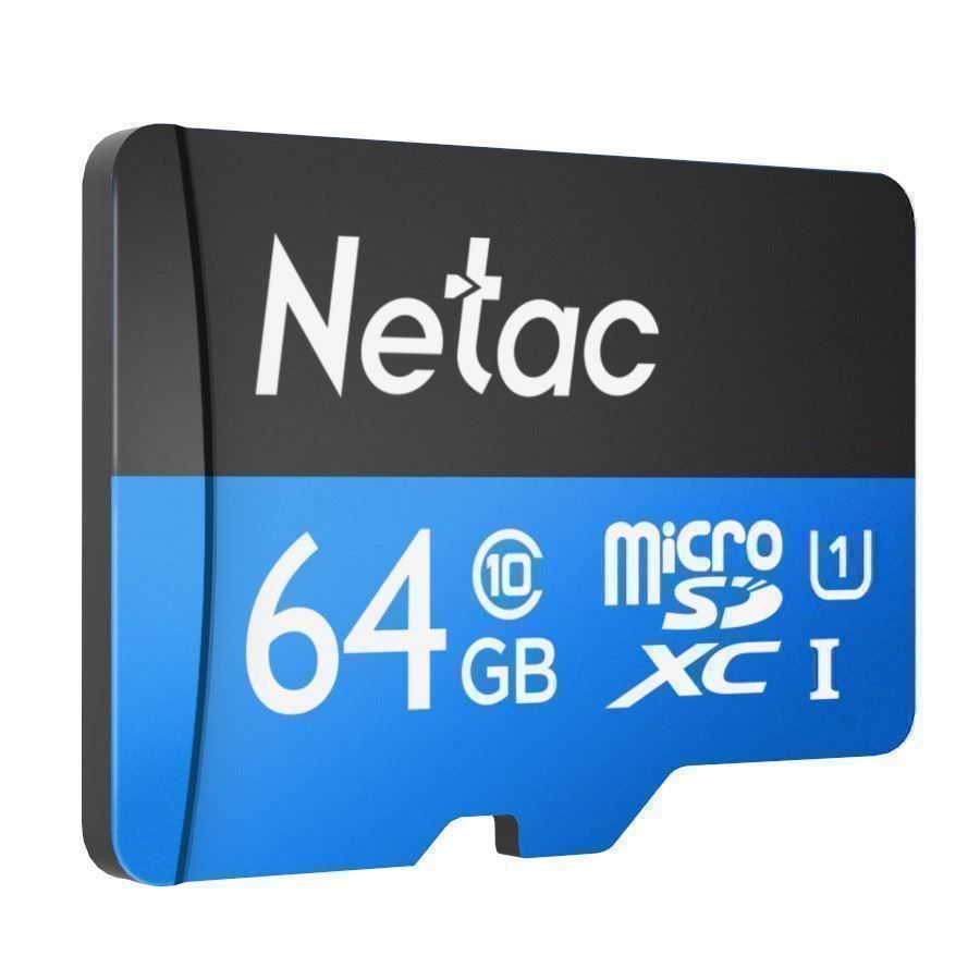 Speicherkarten: Netac P500 MicroSDXC Speicherkarte 64GB – Neu und originalverpackt aus Winterthur von b-mem 1