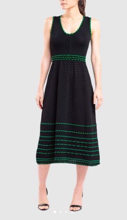 Maje Black Midi Dress [Rrp $350]