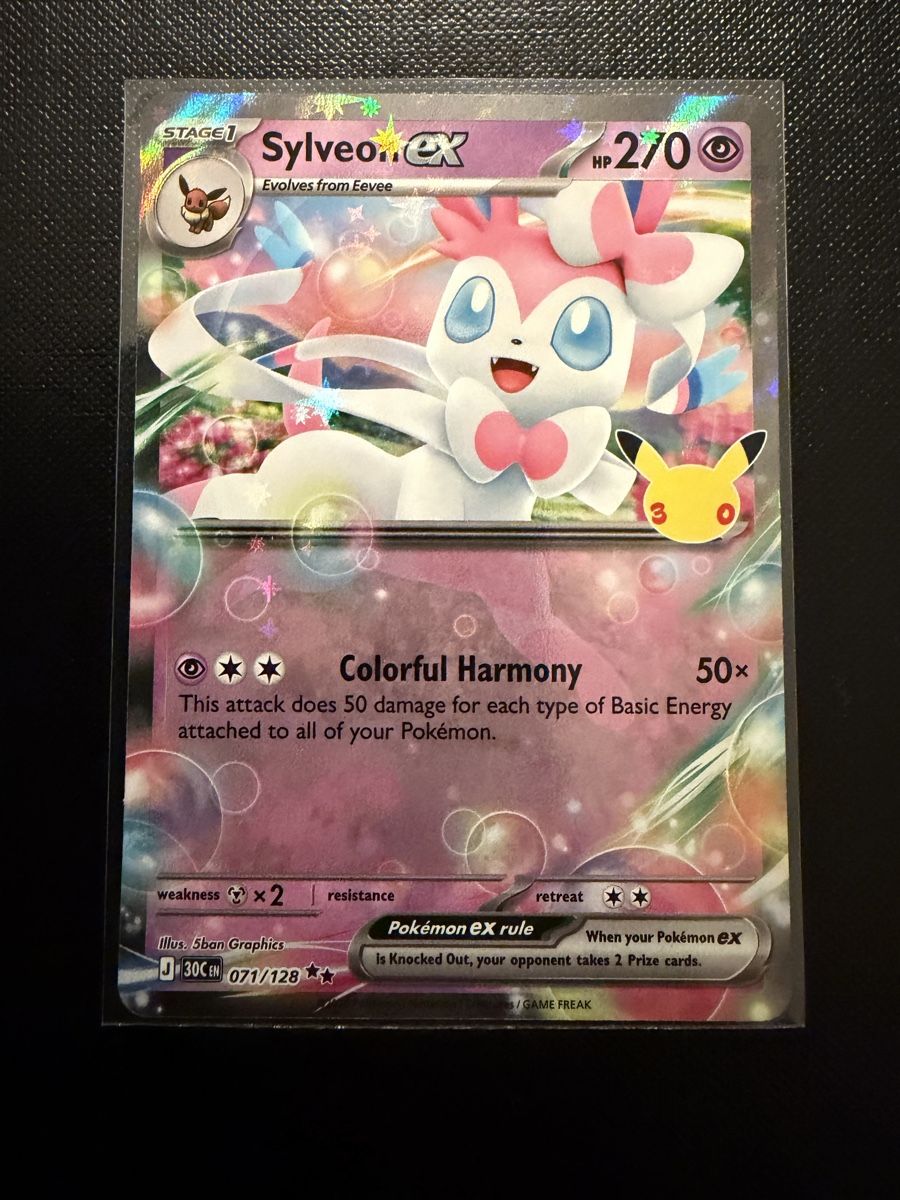 Pokémon Carte collezionabili: Sylveon ex #071 30C EN – Nuovo (secondo la descrizione) da Savigny venduto da Matgab94