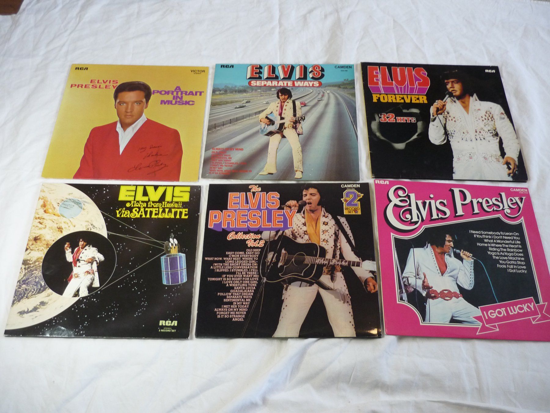 Dischi in vinile: 6x 12" Schallplatten - Elvis Presley - Top Sammlung – Usato da Beringen venduto da zzRegal
