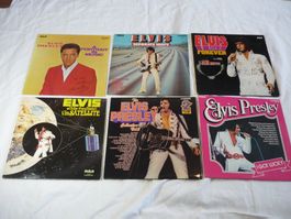 6x 12" Schallplatten - Elvis Presley - Top Sammlung