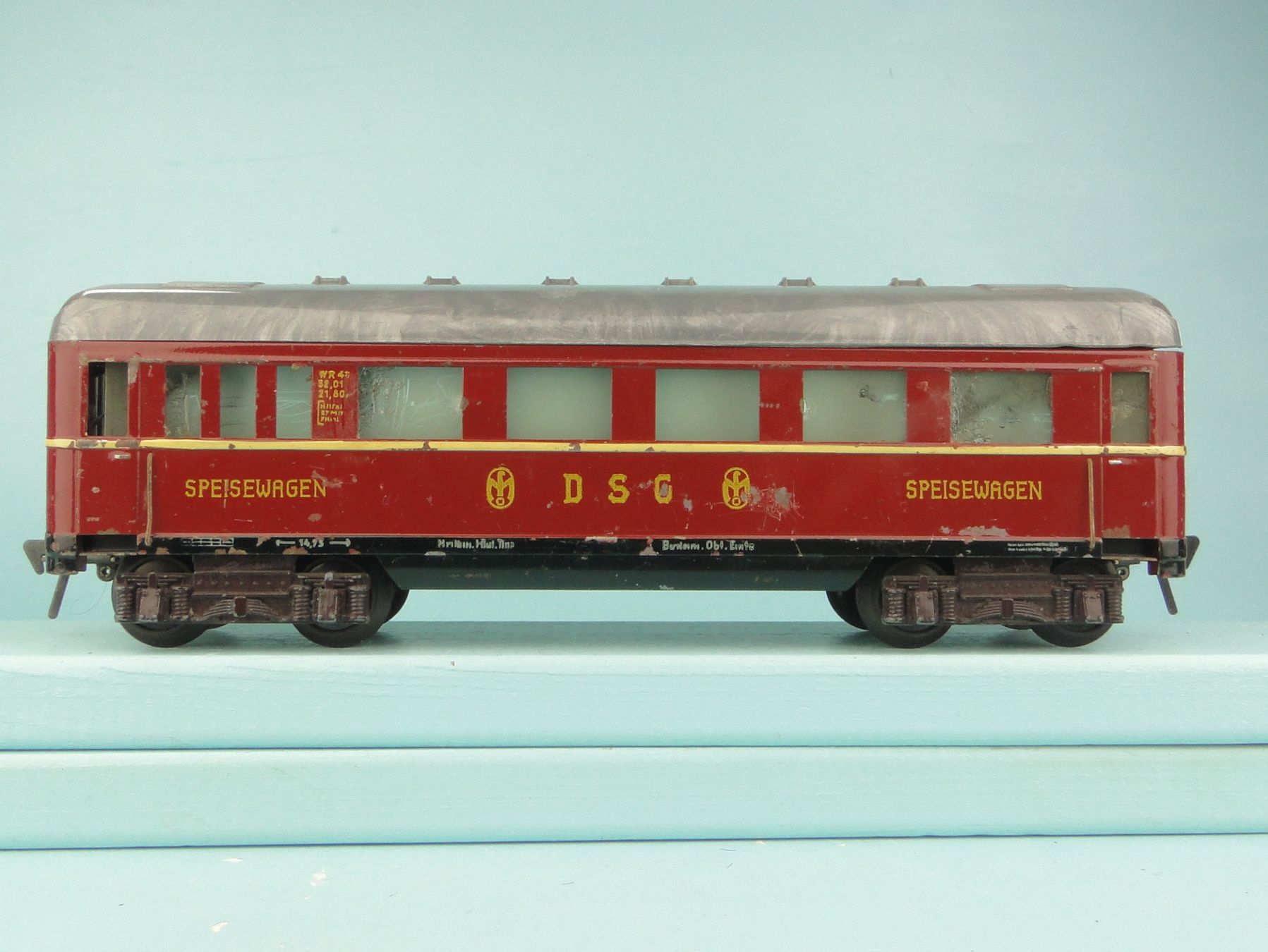 Fleischmann Modellini di ferrovie: Fleischmann Spur DSG Blechwagen – Usato da Bülach venduto da cann11 1