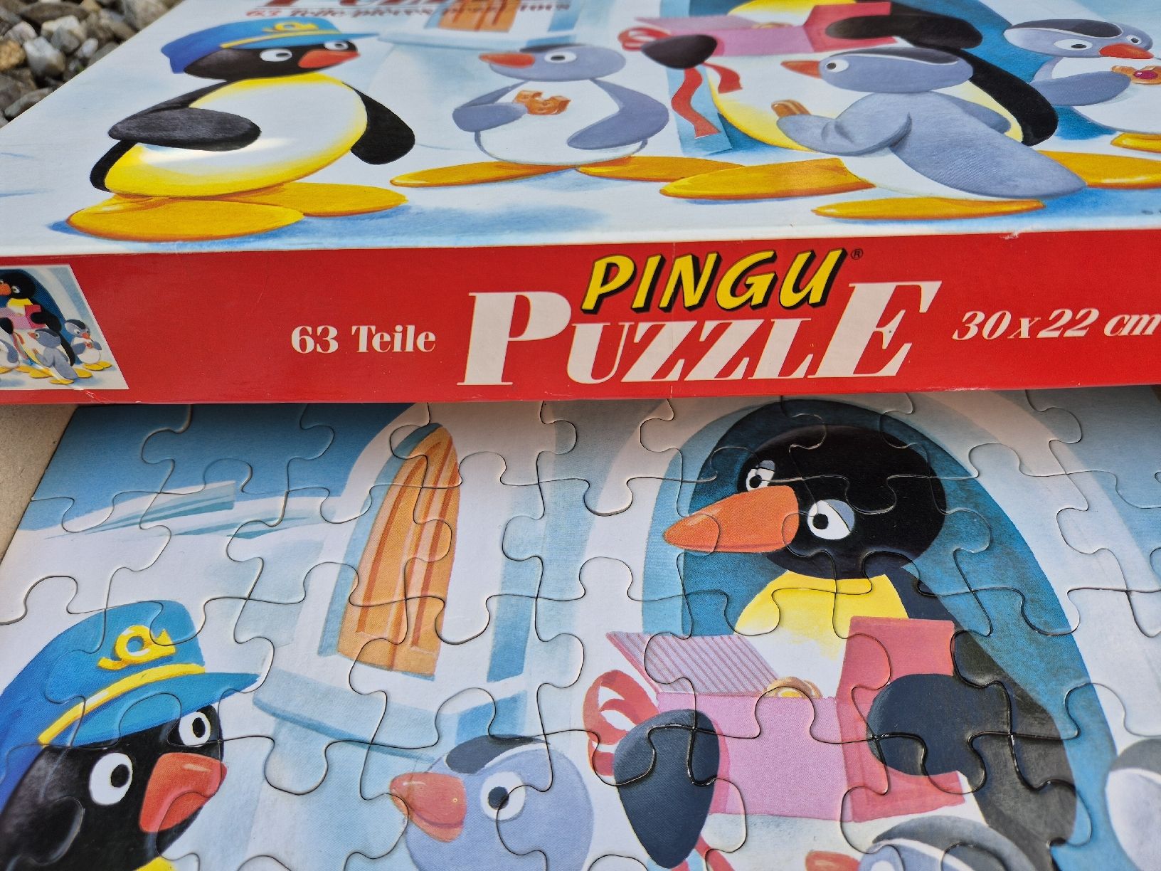 Puzzles: Puzzle Pingu, 63 teilig – Gebraucht aus Villmergen von MONCHHICHI 2