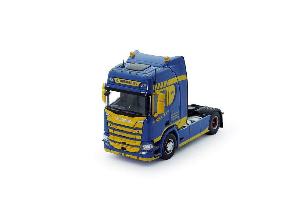 Tekno Kit di modellismo & Modellini statici: Tekno 76380 Scania Dekker – Nuovo e nell'imballaggio originale da Dagmersellen venduto da FBM-Bacheli