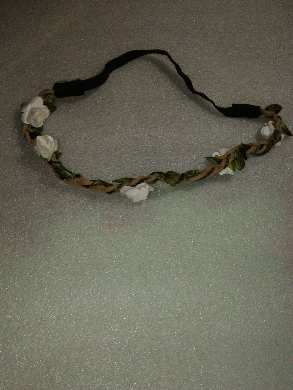 Accessori per capelli: haarschmuck,,,haarband,, mit weiss blumen – Nuovo (secondo la descrizione) da Basel venduto da bijoutrie_4 3