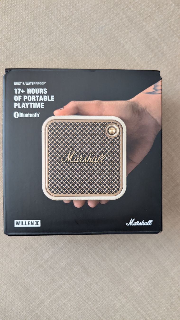 Marshall Lautsprecher: Marshall Willen II Bluetooth Lautsprecher – Cream – Neu und originalverpackt aus Wädenswil von coconut1289