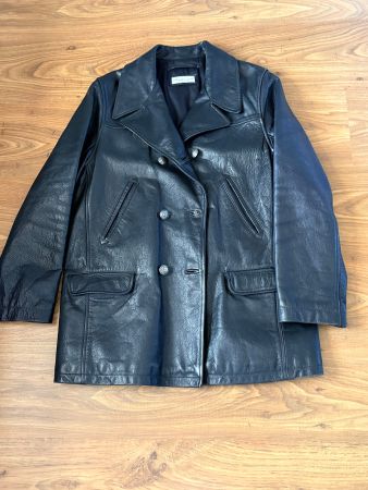 Caban cuir véritable Chevignon Girl Vintage - années 80-90