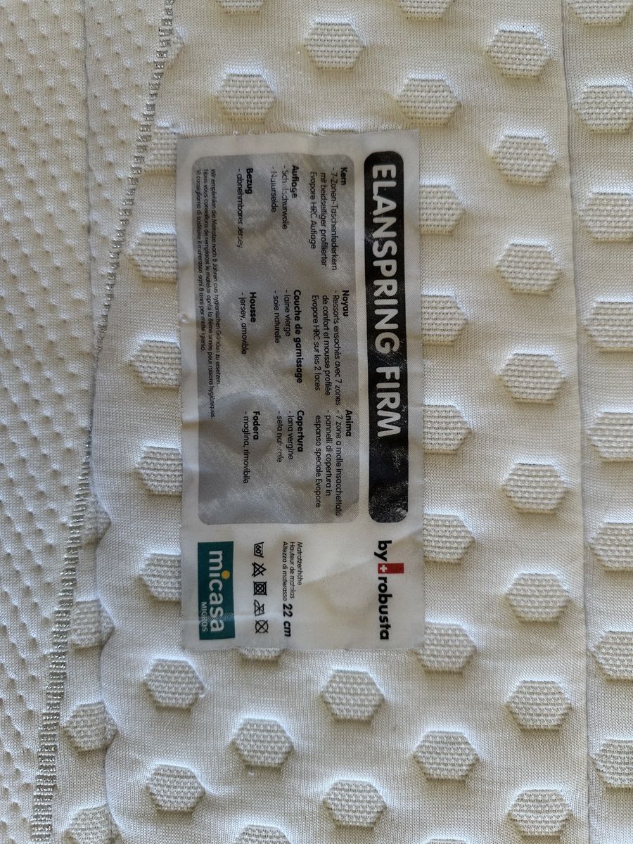 Micasa Materassi: Matratze Elanspring Firm – Usato da Uster venduto da Mike_05 1