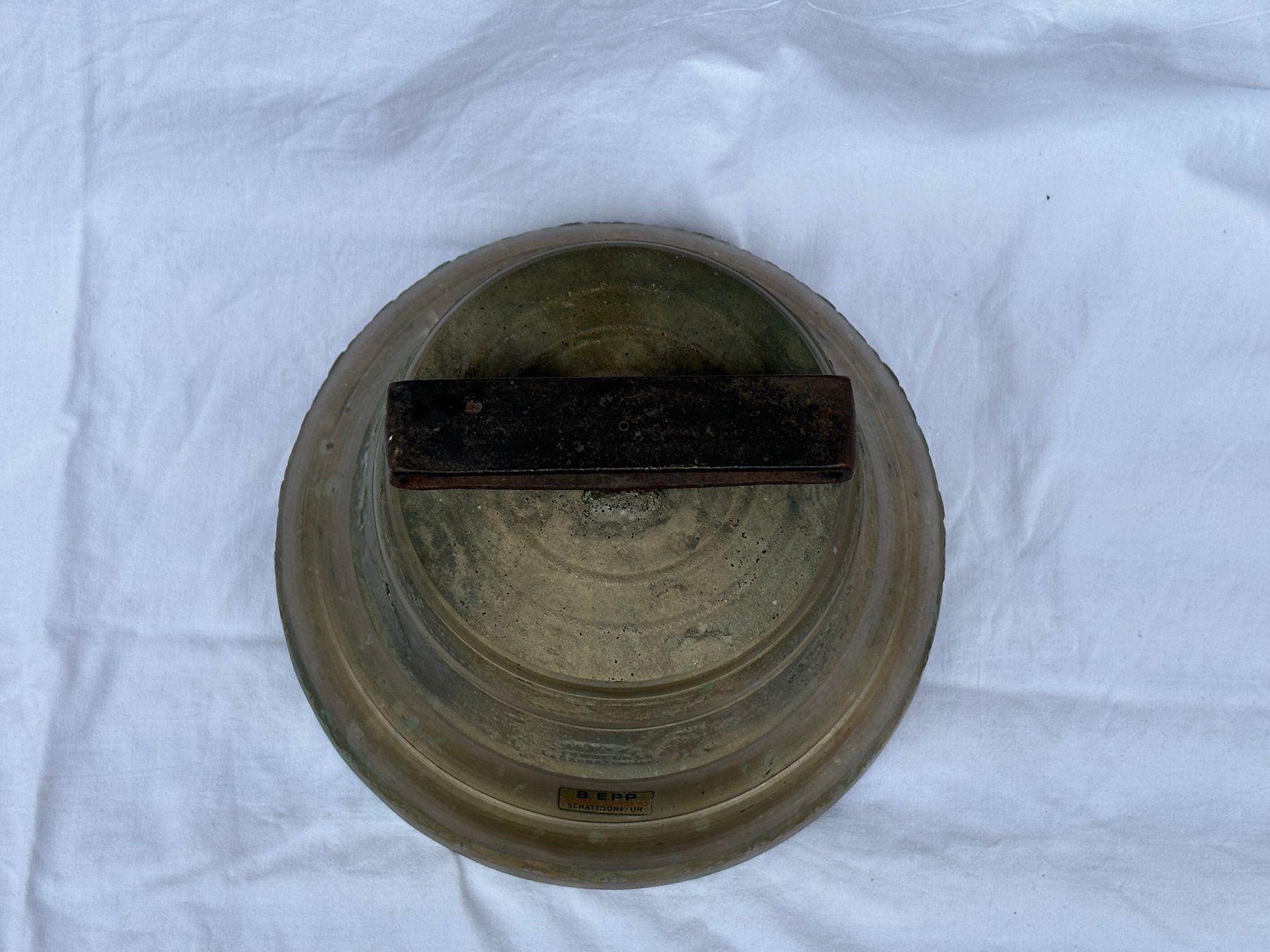 Campanacci mucche: Grosse Glocke ALBERTANO LA SARRAZ Schweizer Kuhglocke – Usato da Buochs venduto da hubi98 8
