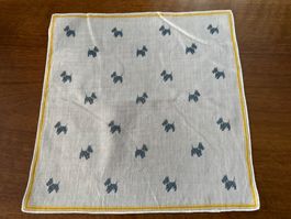 Taschentuch mit Scottie Hunde Muster