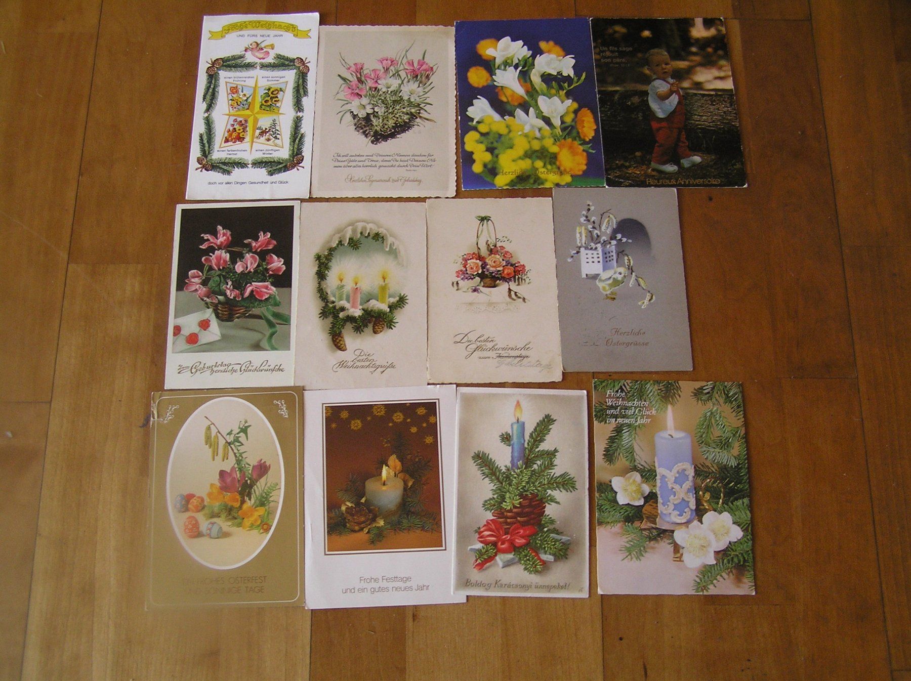 Cartoline postali: 80 Grus - Kunst und diverse Karten – Usato da Lumbrein venduto da made02 1