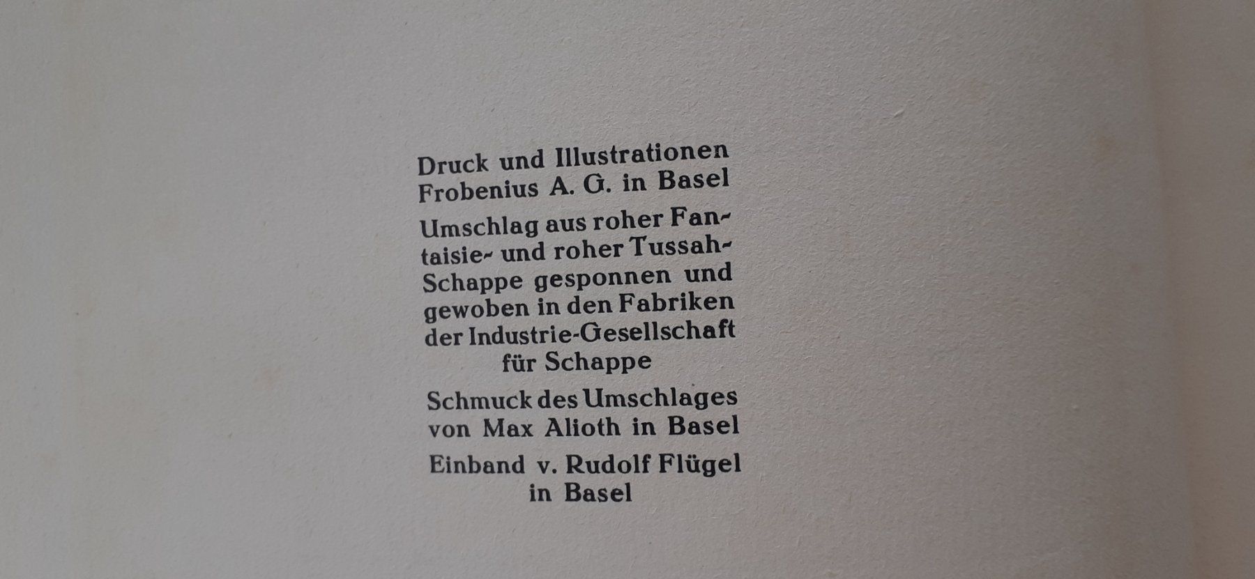 Bücher: Industriegesellschaft für Schappe Floretspinnerei – Gebraucht aus Mörschwil von aik_x8mc 5