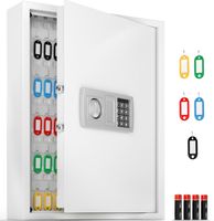 ACROPAQ Schlüsselschrank mit Zahlencode - bis 100 Schlüssel