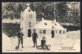 Chaux-de-Fonds, Eglise de Neige et ses t